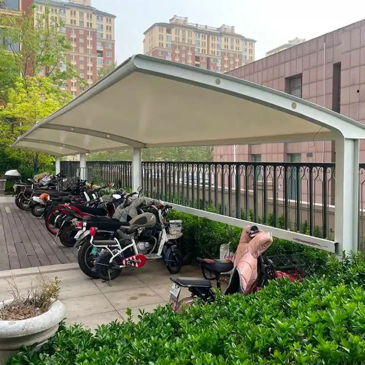 阳城县膜结构电动车棚